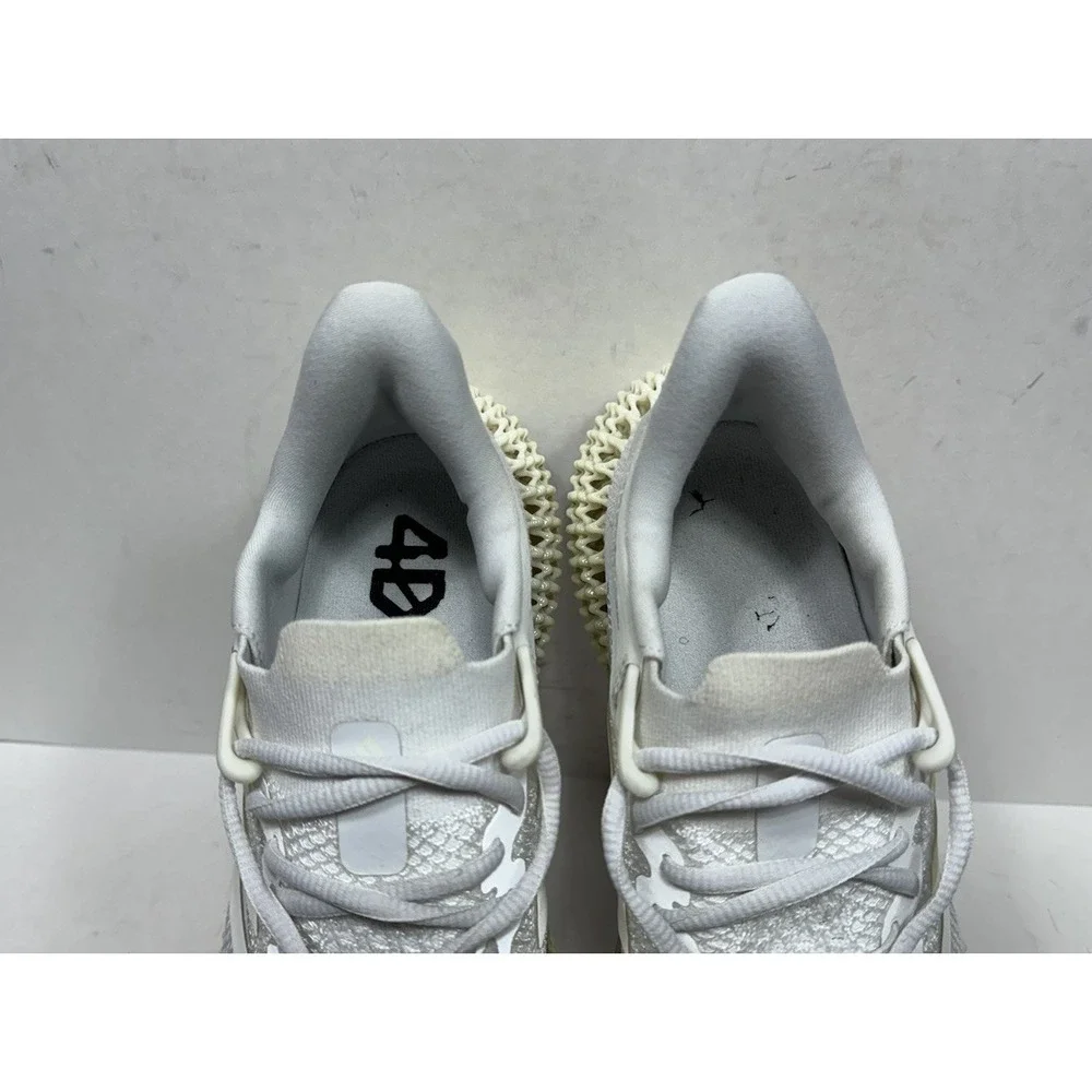 Adidas 4DFWD 2 Sneakers GX9271 Womens Size 9.5 White Gray Athletic Running Shoes